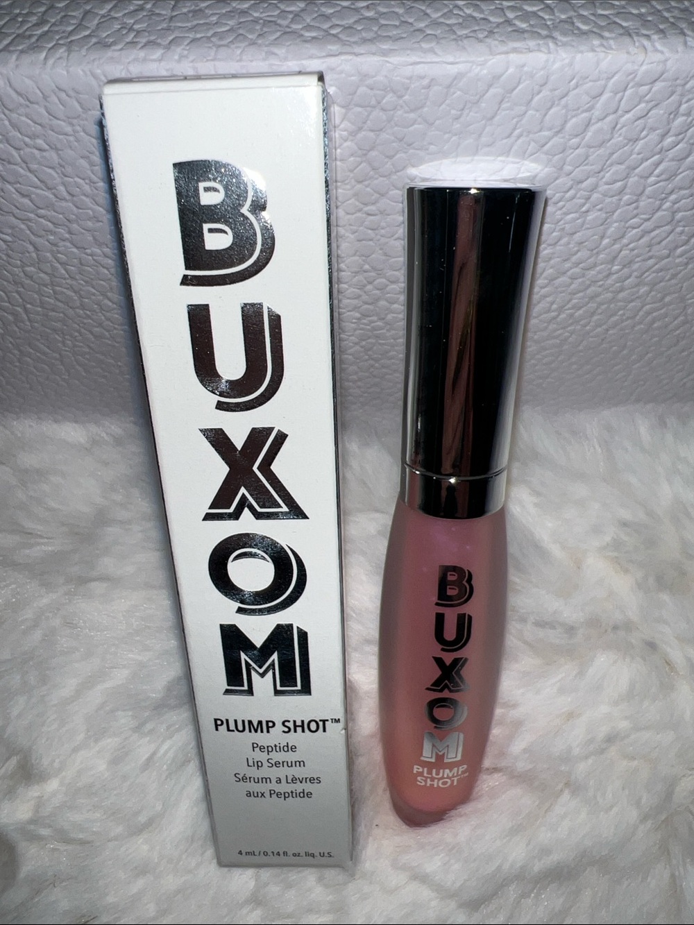 BUXOM Plump Shot Peptide Lip Serum — Multichrome Tint - Spellbound Pink